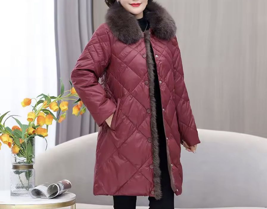 Пуховик подовжений