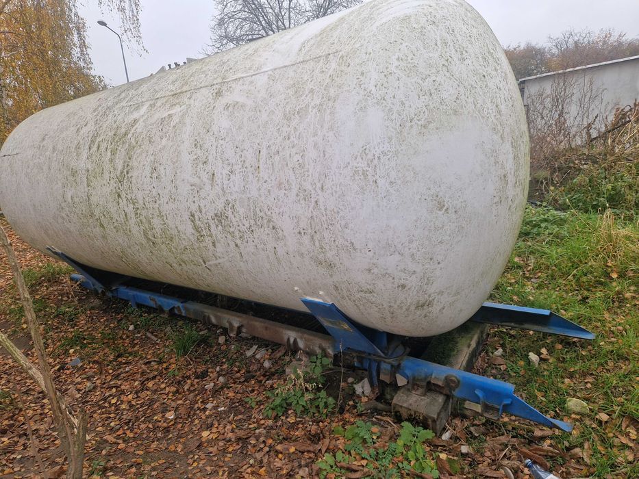 Zbiornik po gazie 12m³ – solidny, z grubej blachy