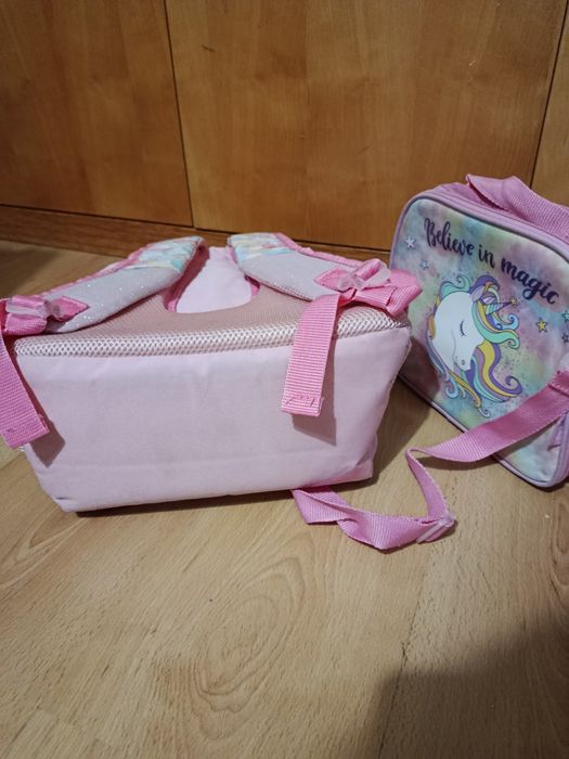 Mochila escolar + lancheira (infantil)
