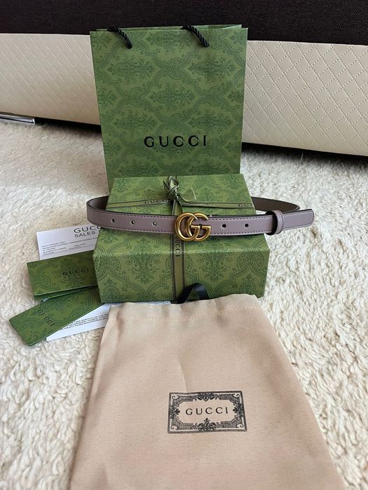 Od ręki pasek GG, Gucci, beige, komplet firmowy