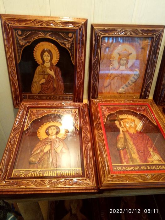 Герб икона картина ручной работы смотрите все фото