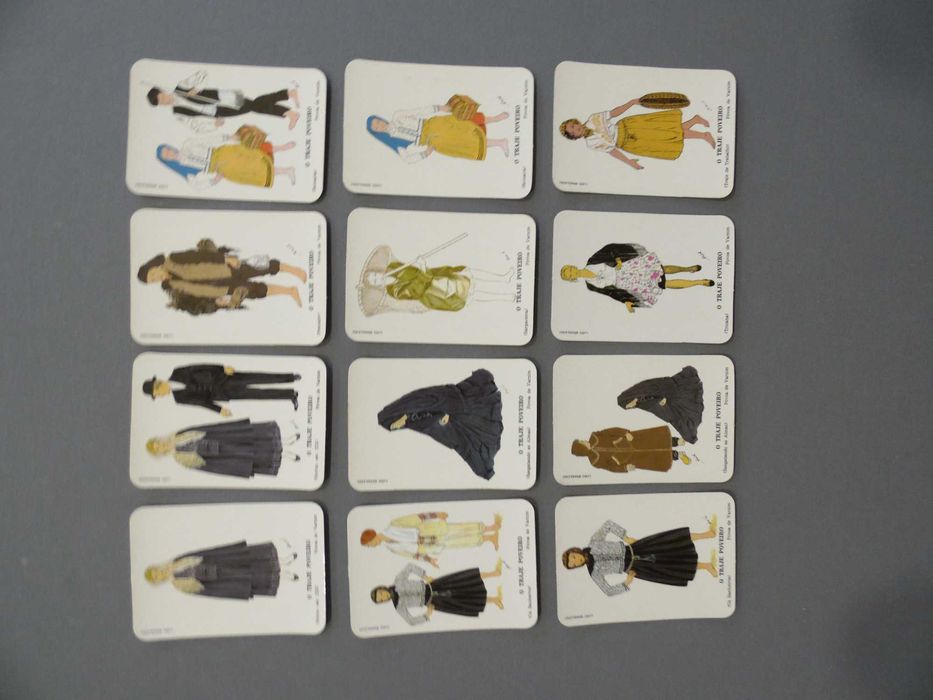 Calendários Pessoas/Trajes/Uniformes II