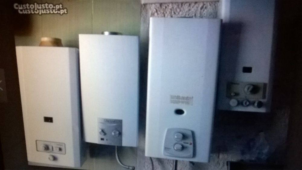 vários fogões e esquentadores bons preços