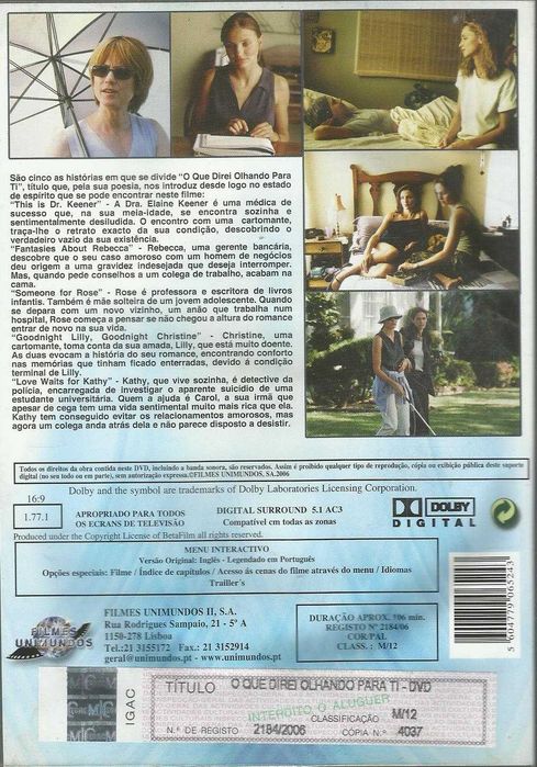 O que Direi Olhando para Ti (2000)