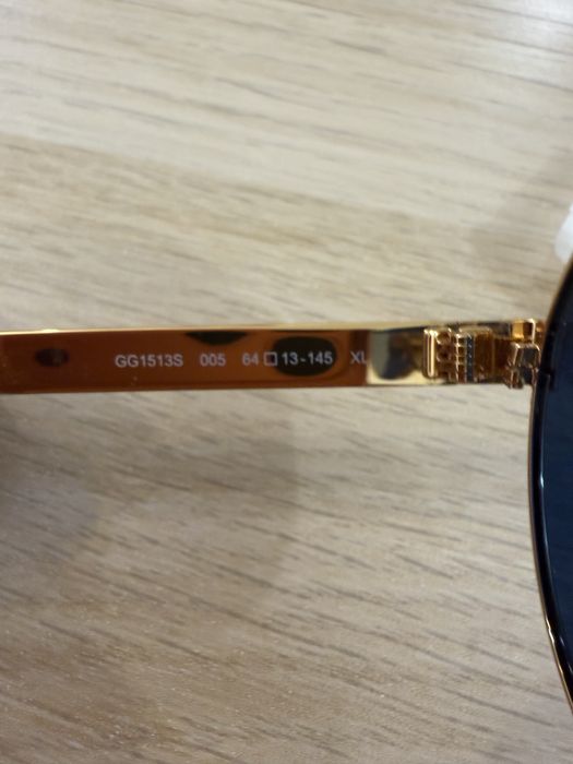 Okulary Gucci z monogramem