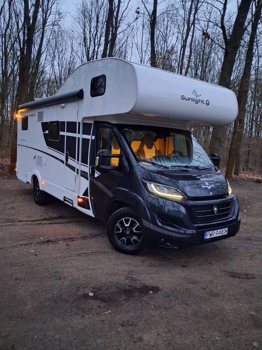 Sunlight A 70 Capron JAK NOWY 19 tys. km  Kamper Sunlight 2023 rok