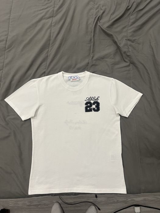 Off-White 23 Logo / Varsity Tee (Milan 2013)