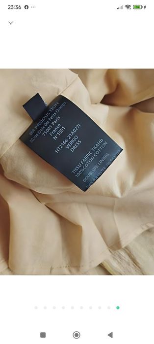 ISABEL MARANT бавовняне плаття M-L