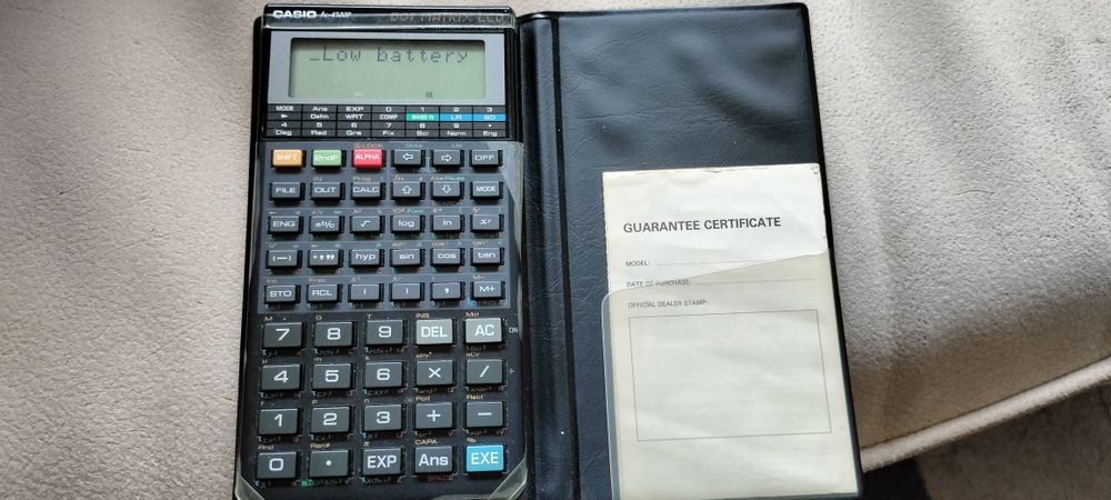 Calculadora científica Casio FX-4500P