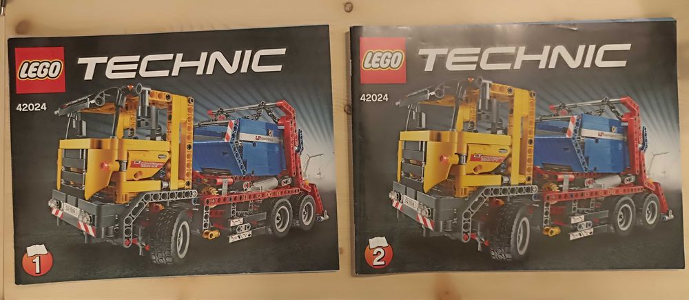 Lego technic 42024 kontener śmieciarka
