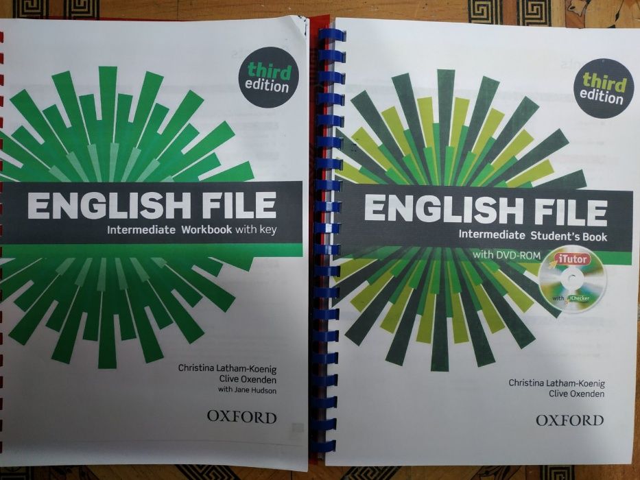 New English file, 3Ed SB+WB все уровни