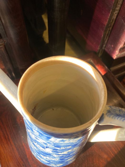 Jarro Porcelana Chinesa Séc XVIII Companhia das índias 14,5 cm