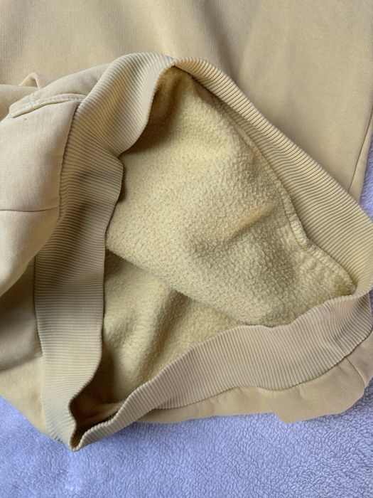 zolta bluza z kapturem cropp 30% bawelna