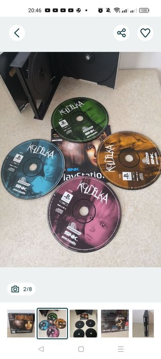 Koudelka gra PlayStation 1 Ps1 komplet PAL Anglik z instrukcją