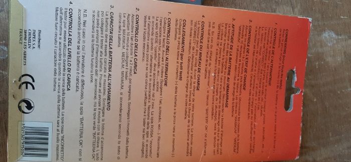 Testador de baterias