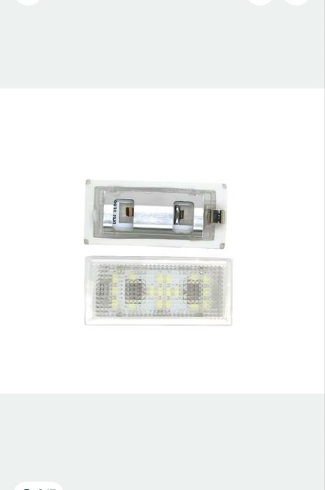 Led подсветка номера BMW 7 series E65 E66 освітлення мото