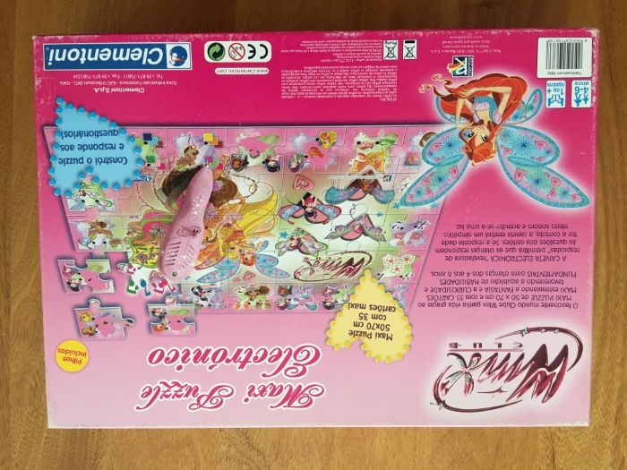 Maxi Puzzle Electrónico das Winx