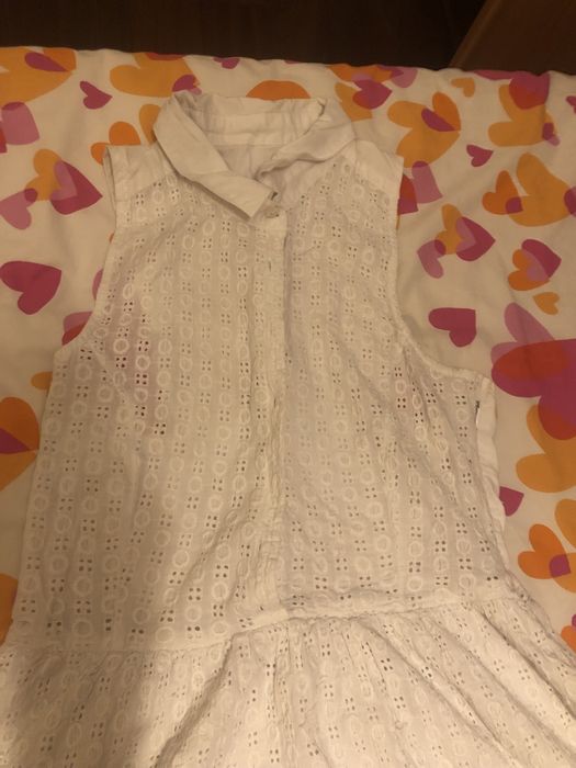 Vestido rendado de verão