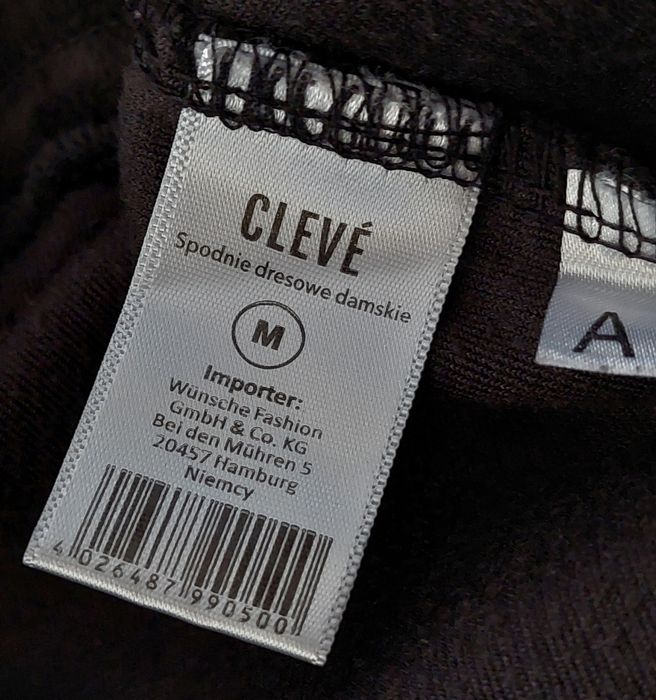 Spodnie damskie dresowe Cleve M