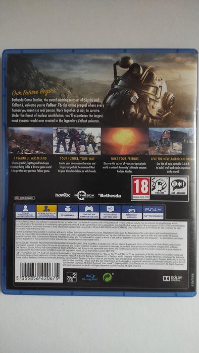 Jogos PS4 Fallout 76