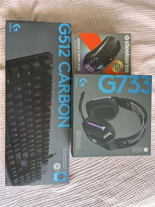 Rato Wireless SteelSeries Aerox 3 Black (Ultra Leve / Como Novo)