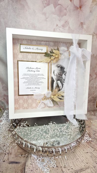 Podziękowania dla rodziców,ślub