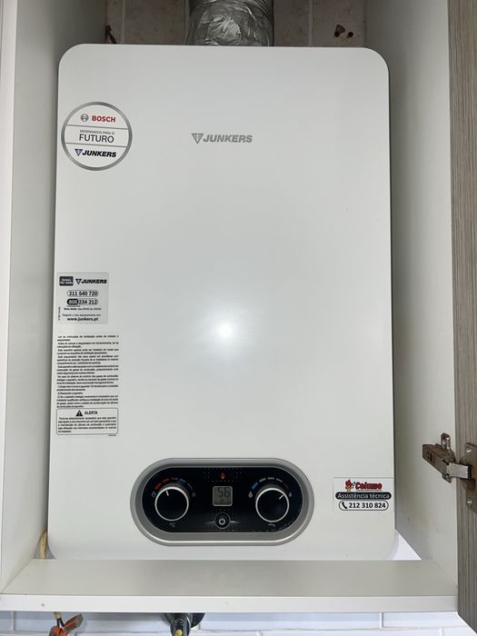 Esquentador Junkers Bosch Hydro 4300 (14 Litros) - Gás Natural - Impecável