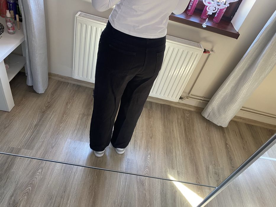 spodnie baggy czarne swag