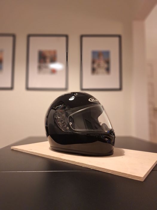 Capacete HJC FG 17 preto tamanho 58