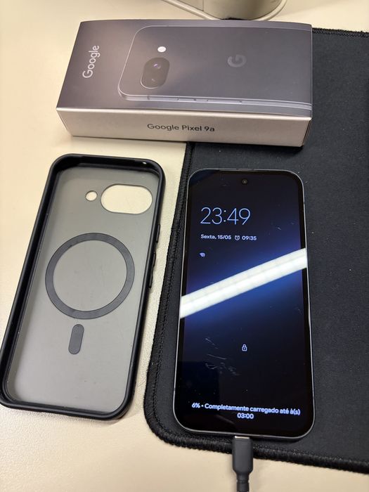 Google Pixel 9A preto desbloqueado