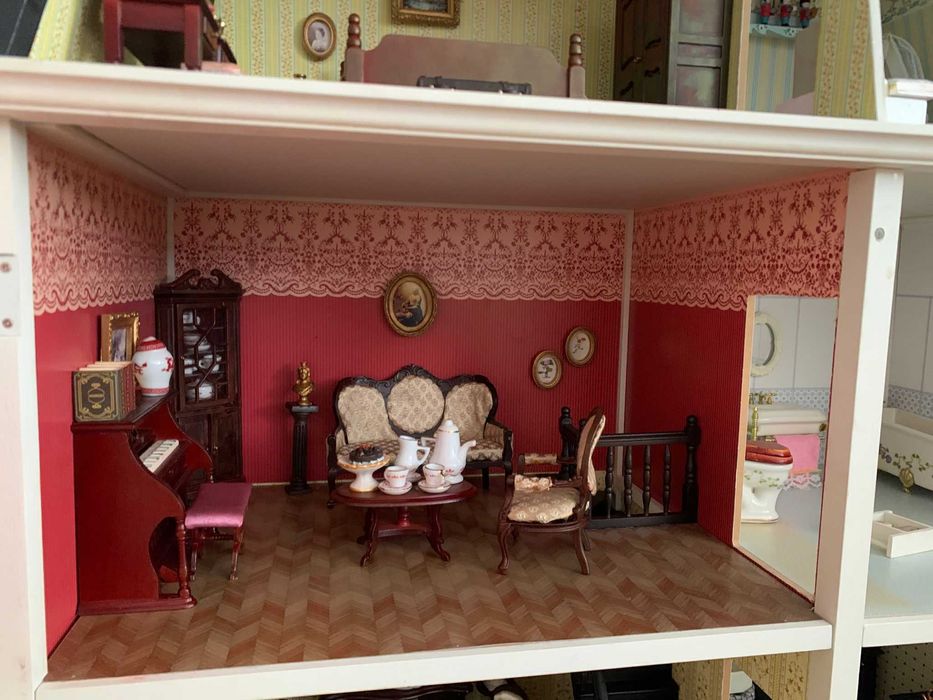 Casa de bonecas vitoriana - coleção correio da manhã