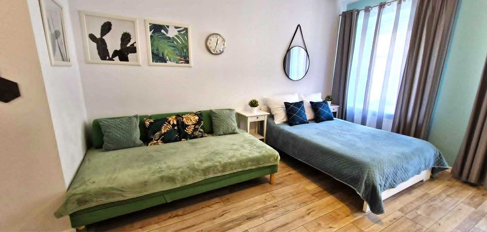 SYLWESTER Apartament GREEN Stare Miasto, Sławkowska, 100 m Rynek Główny, max 5 osób CUDNY