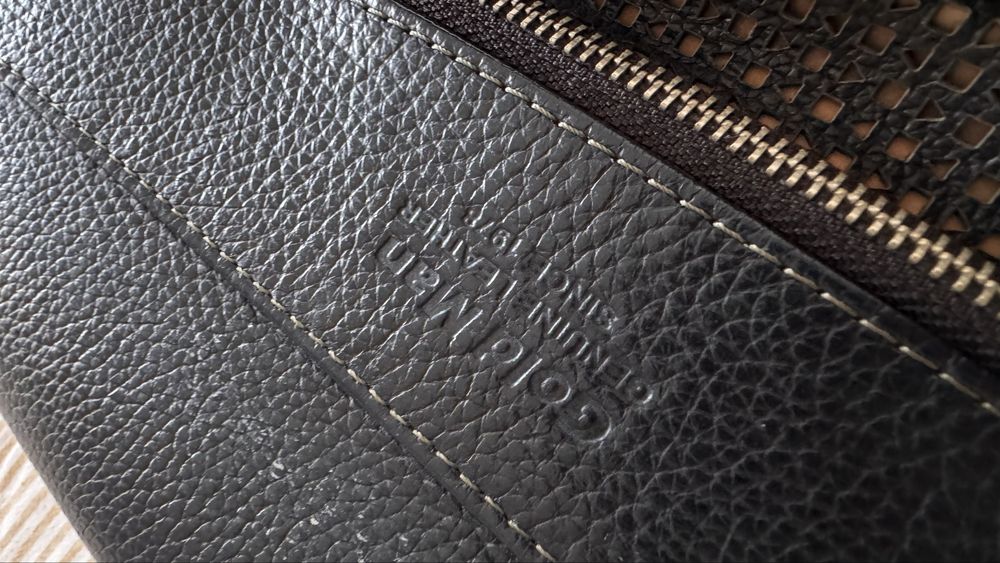 Pasta Executiva Gold Men em Couro Legítimo | Mochila Premium excelente estado