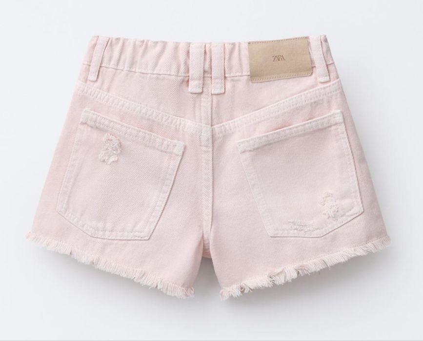 Нові джинсові шорти Zara для дівчинки 12-13 років на зріст 152-158 см