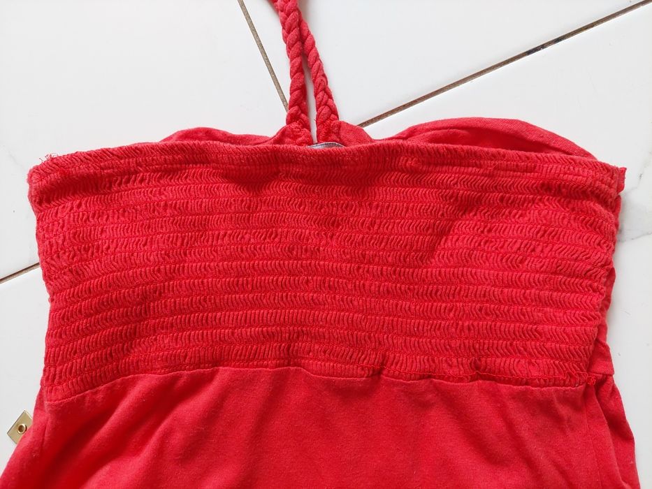 Sukienka dzianinowa maxi bawełna na lato Atmosphere rozm. M-L