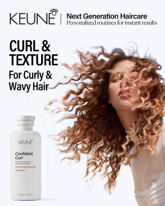 Keune Care Confident Curl Шампунь / Кондиціонер / Маска / Незмивний засіб