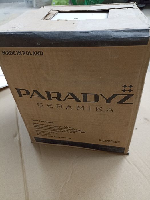 Płytki białe ścienne  Paradyż Gamma 19,8x18,8 mat