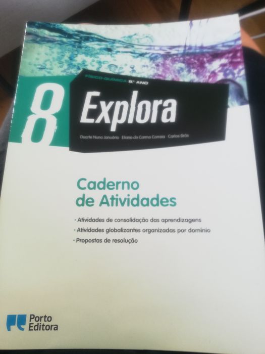 Cadernos de atividades 8° e 9° ano de escolaridade
