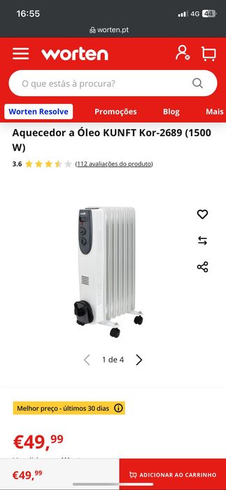 Aquecedor a óleo Flama