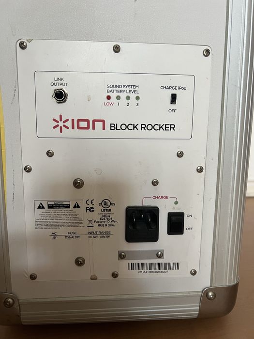 Звукова система ION Black Rocker