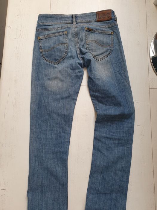 Spodnie Lee 29/33 ( ok.S/M)starte niebieskie