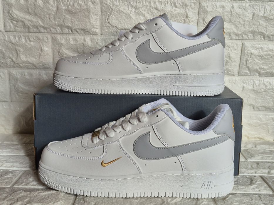 Nike Air Force 1 Low "White/Gold" | 43 EU (27.5 см)