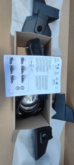 Belki Belka Dachowa relingi Berlingo Doblo Partner Combo komplet 3 szt