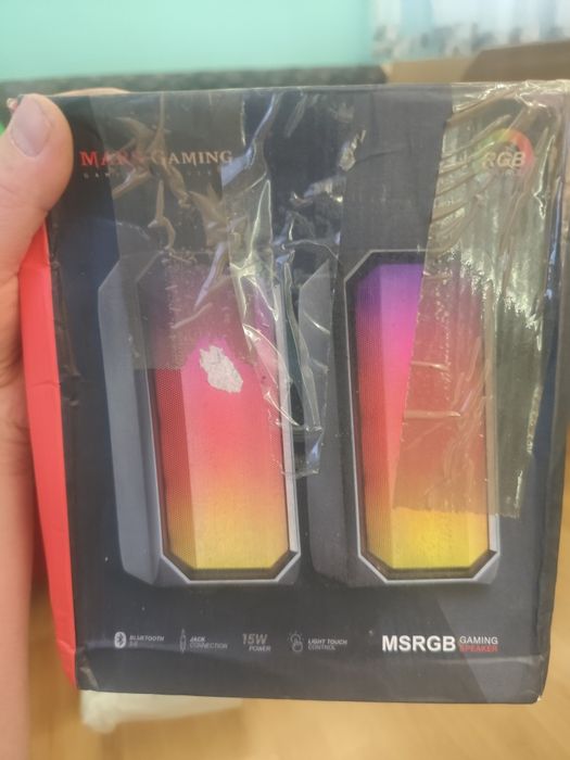 zestaw głośników komputerowych Mars Gaming MSRGB.