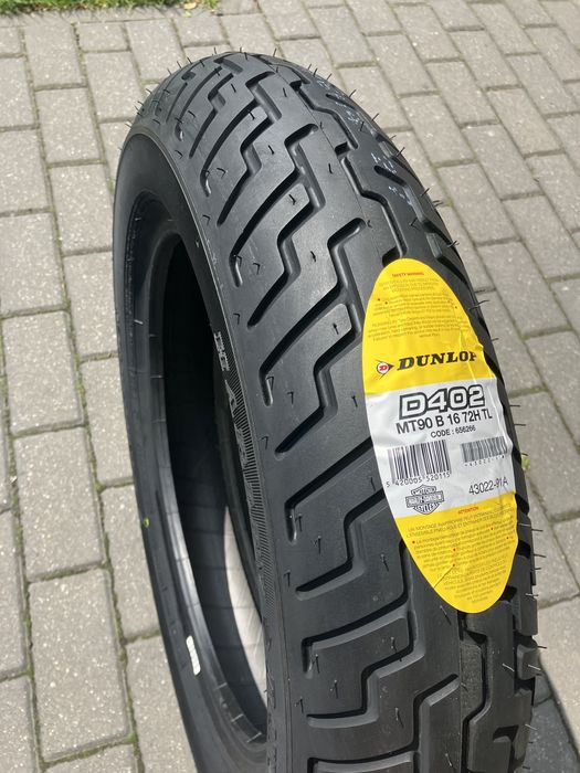 MT90B16 Dunlop D402 72H TL Przód HARLEY-DAVIDSON 2025 nowa 130/90B16