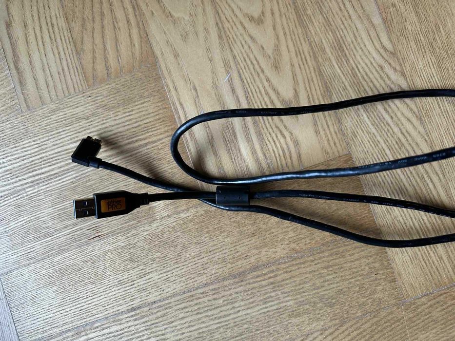 Kabel Tether Tools TetherPro USB 3.0 do Micro-B Right Angle 4,6. black