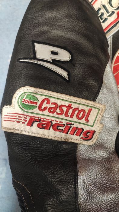 Мотокуртка кожаная с защитой,probiker,мотозахист, шкіряна,красная,