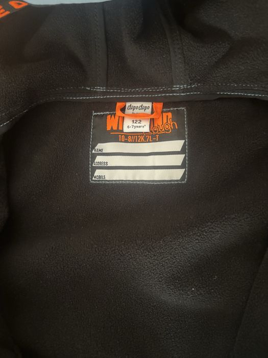 Softshell  rozmiar 122