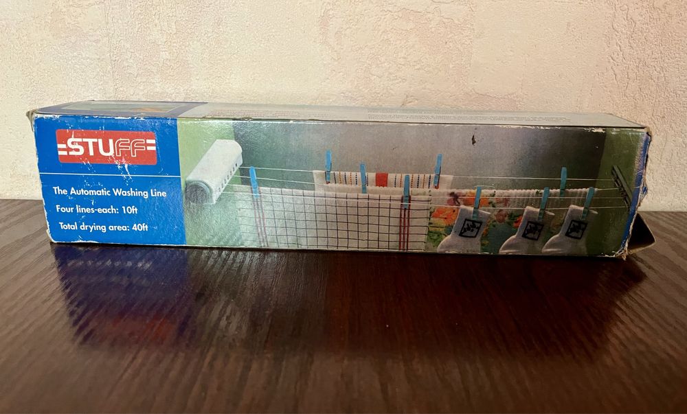 Automatyczna rozwijana linka/suszarka do prania