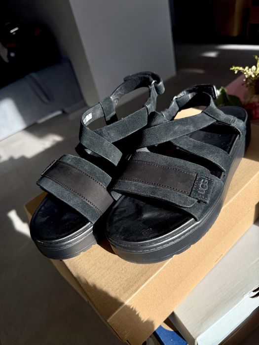 Сандали UGG черные новые 37,5 37 38